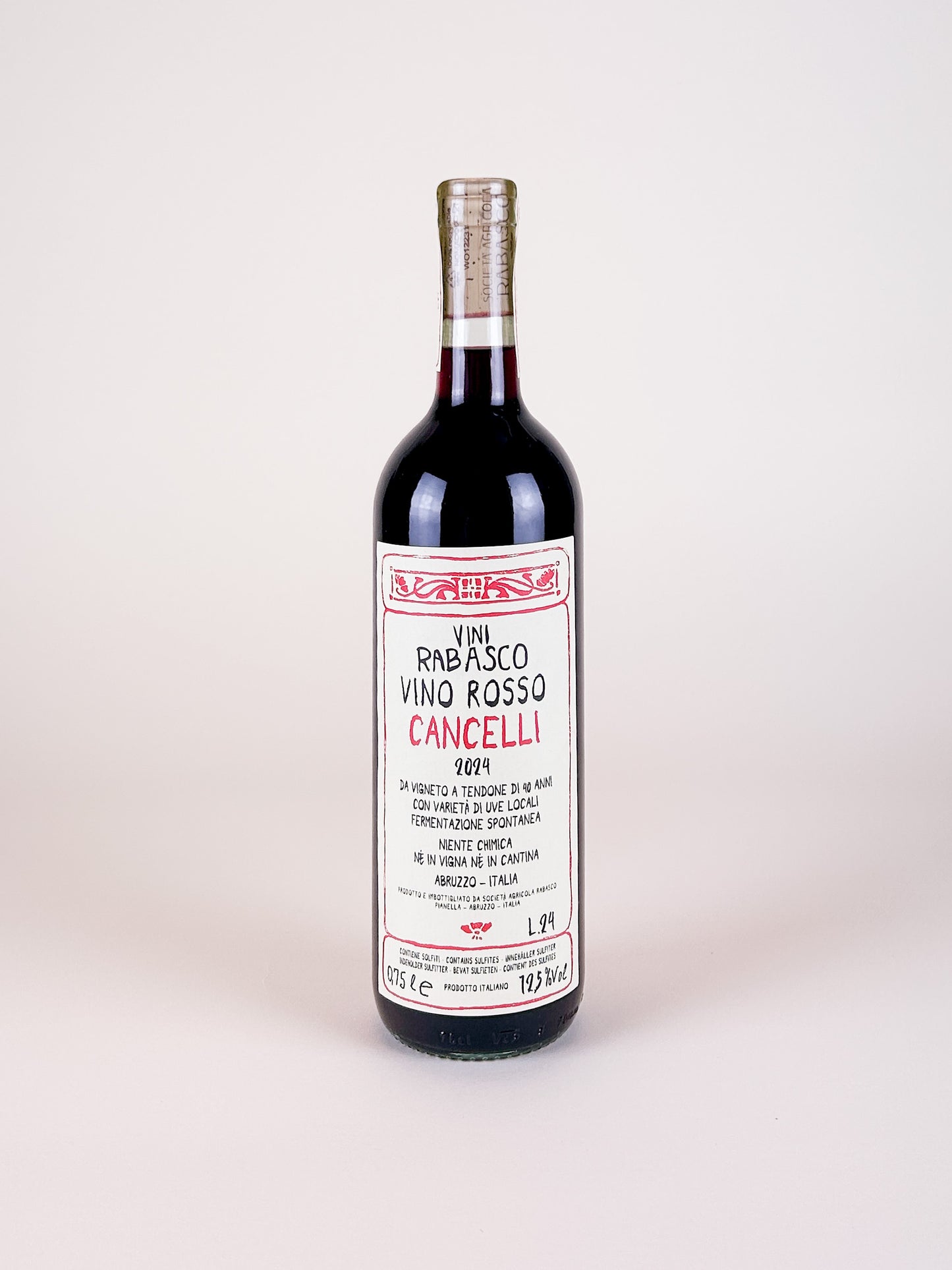Vini Rabasco, "Cancelli" Rosso 2023