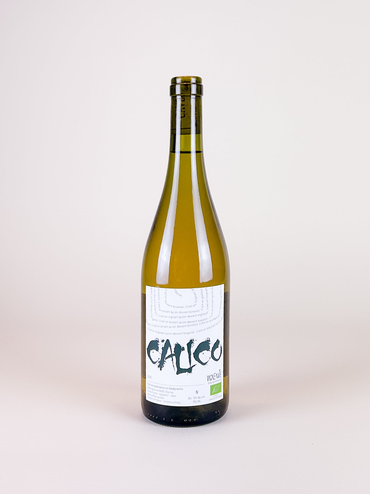 Eric Texier/Vignenvie, Calico, 2023
