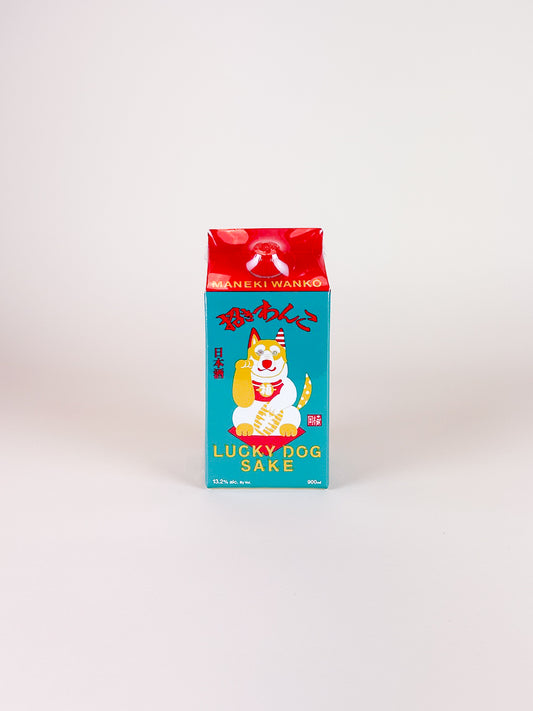 Maneki Wanko Lucky Dog Sake, 900mL