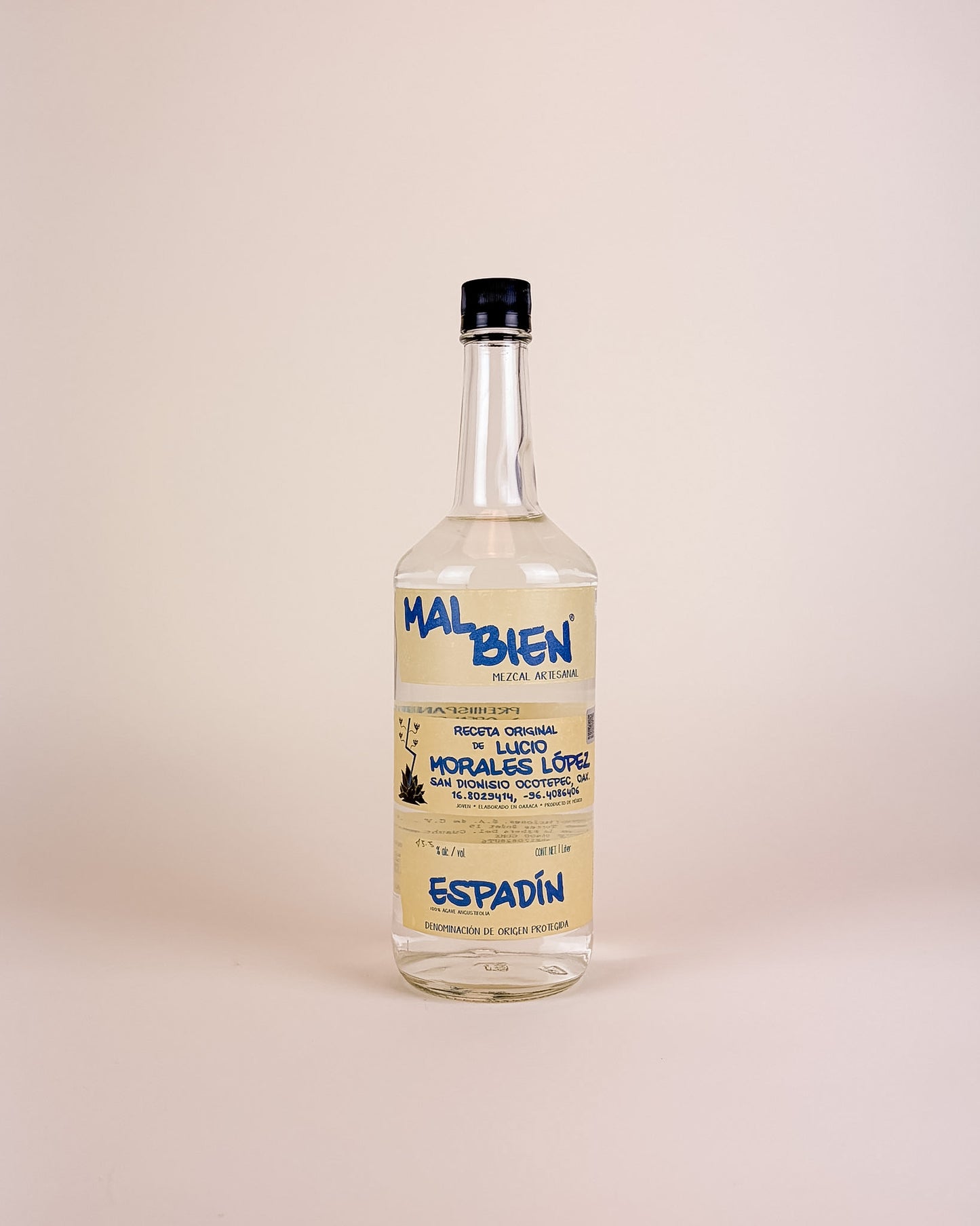 Mal Bien Espadín Mezcal 1L