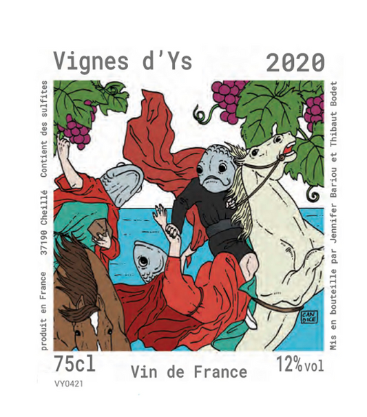 Jennifer Bariou & Thibaut Bodet, Vignes d`Ys Red 2020